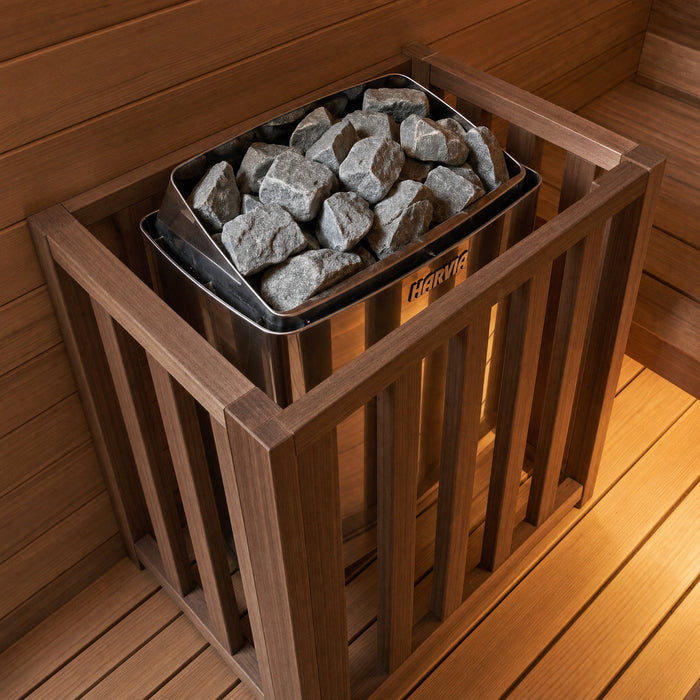 3,500W Harvia Stone Heater with 22 lb Stones