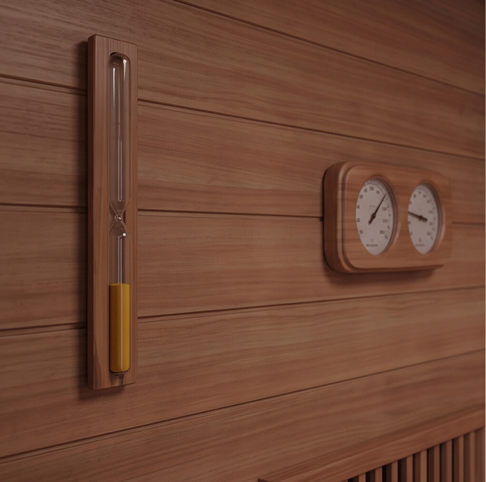 Hourglass Timer and Thermometer
