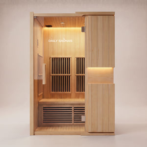 2-Person Infrared Hemlock Sauna