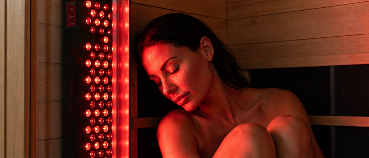 Infrared Saunas with Red Light Therapy
