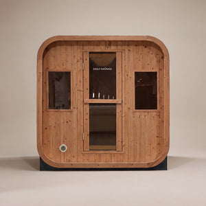 4-Person Outdoor Traditional Cedar Sauna