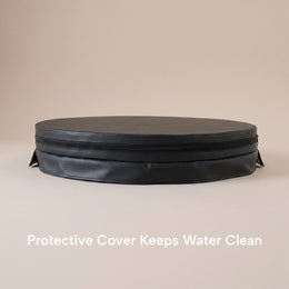 Cold plunge protective cover, Outdoor Contrast Therapy Bundle
