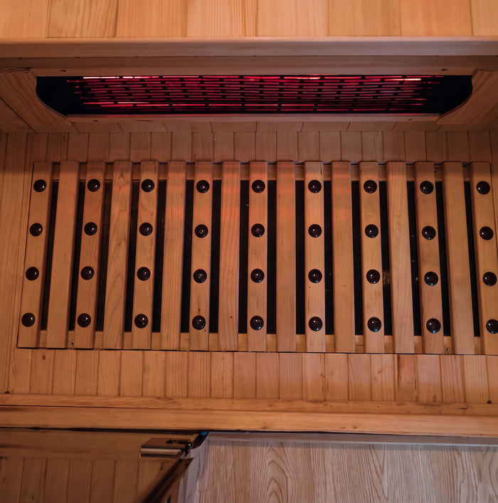 Carbon Foot Heater with Tourmaline Stones