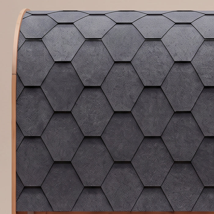 Hexagonal Shingle Roof