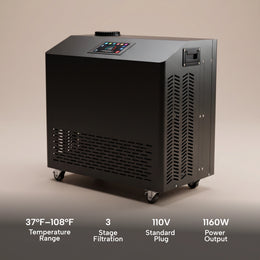 Chiller unit for the 1-Person Cedar Ice Bath with Chiller