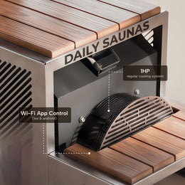 Chiller with Wi-Fi app control for the 1-Person Cedar Ice Bath with Chiller