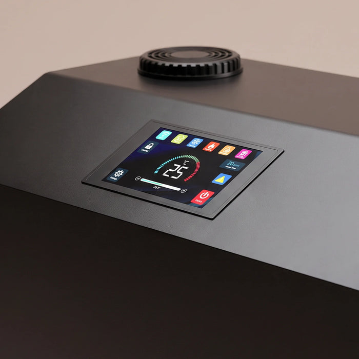 Touch Control Panel on the Chiller